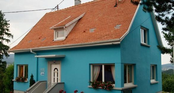 La Maison Bleue Bed and Breakfast Dieffenbach-au-Val Exterior foto